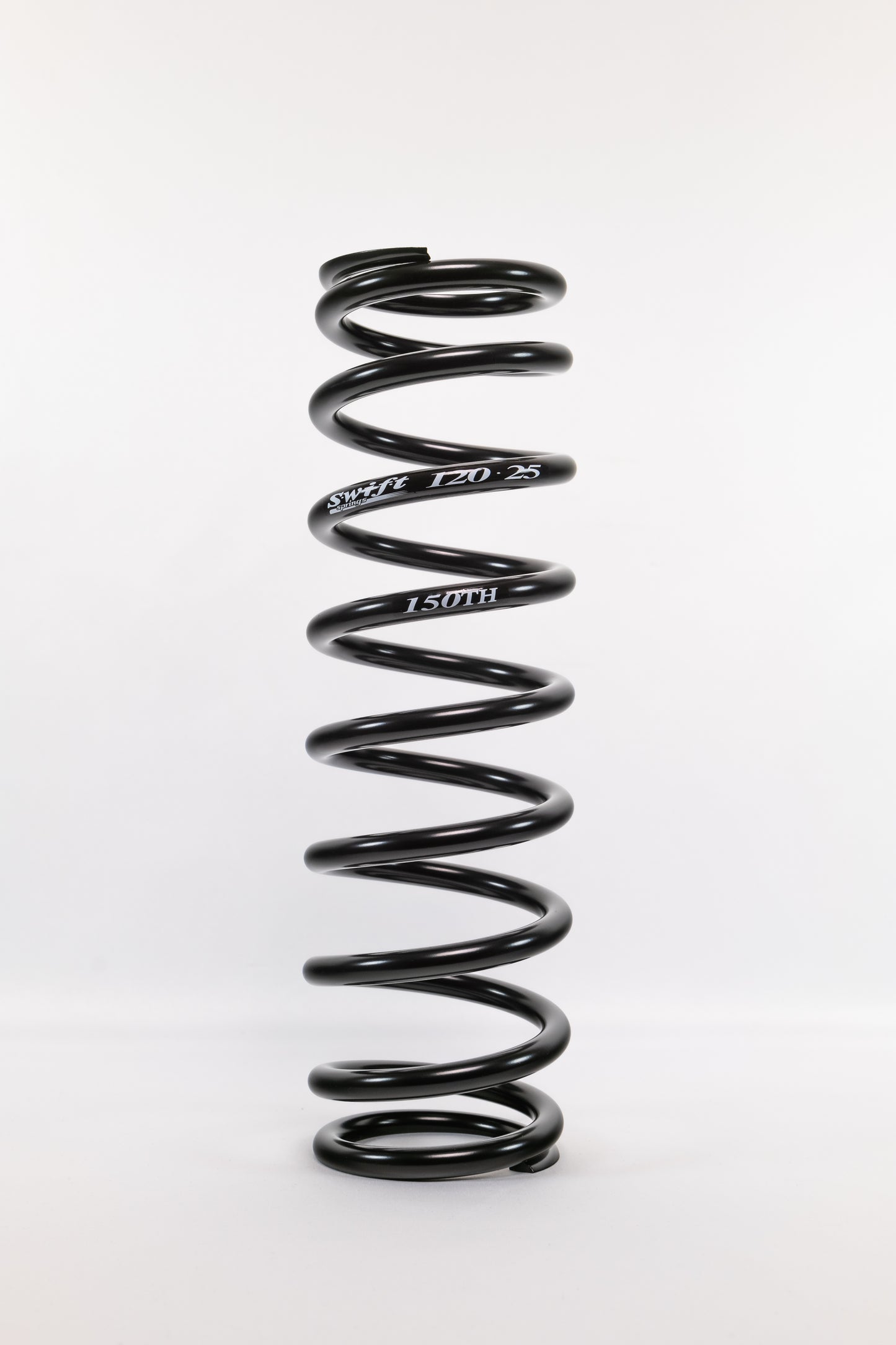 Standard Coilover Tight Helix Spring - 12" Length | 2.5" ID | 150lbs/inch - Swift Springs USA