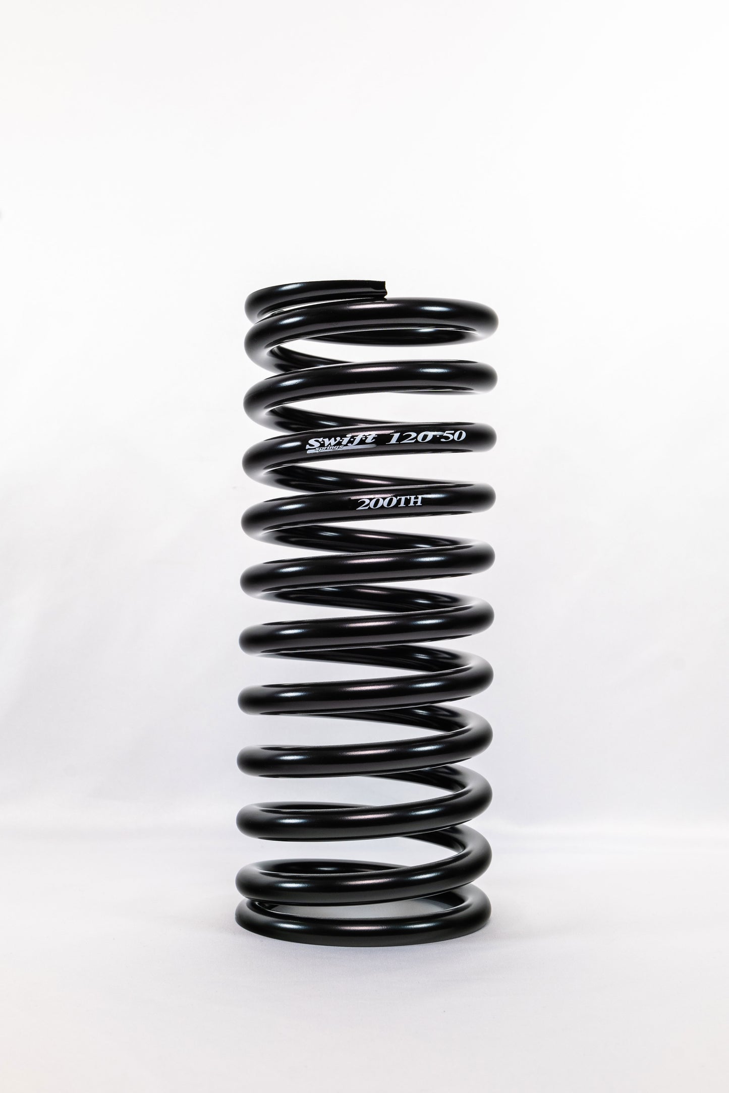 Standard Conventional Tight Helix Spring - 12" Length | 5" OD | 200lbs/inch - Swift Springs USA