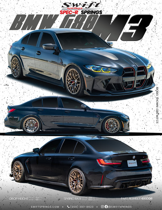 Available Now | 2020+ BMW G80 M3 Spec-R Springs