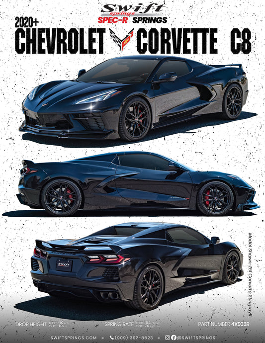 Available Now | 2020+ Chevrolet Corvette C8 Spec-R Springs