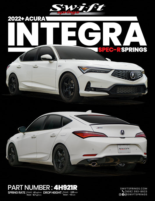 Now available | 2022+ Acura Integra A-spec Spec-R Springs