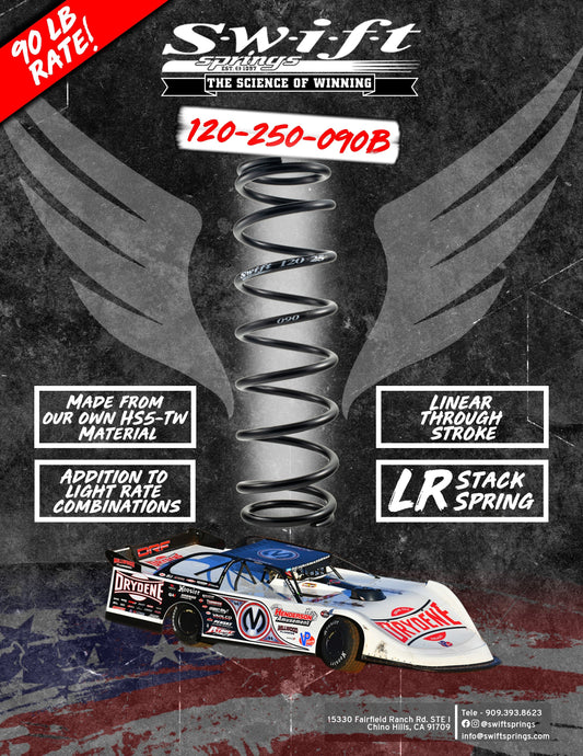 Swift Springs introduces 12 Inch 90 Pound Springs!