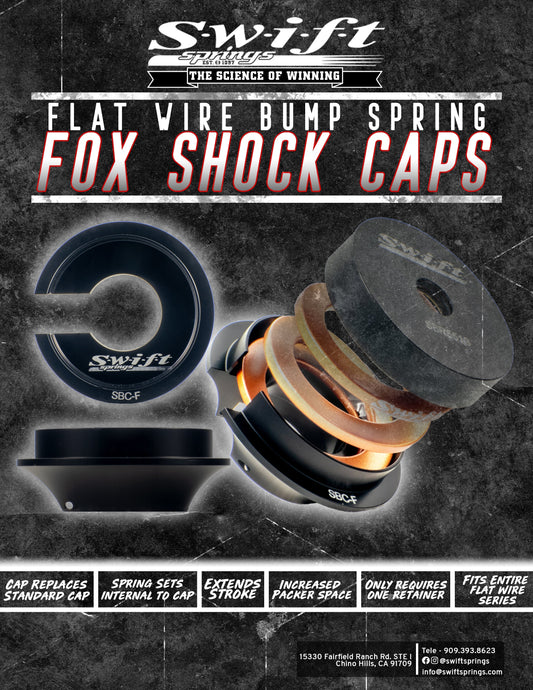 Swift Springs Introduces Fox Shock Caps!