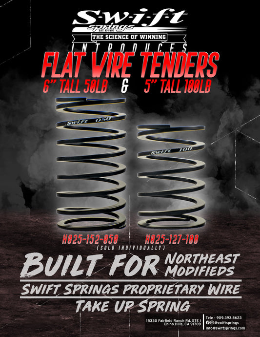 Swift Springs introduces Flat Wire Tenders!