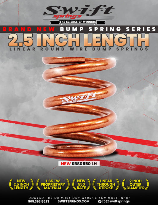 Brand New Linear Round Wire Bump Springs Series