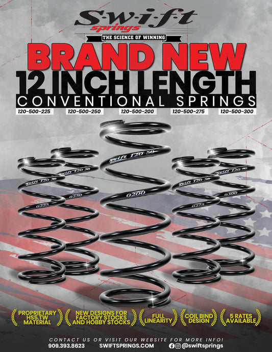 Our Brand New 12" Length Spring Line-up!