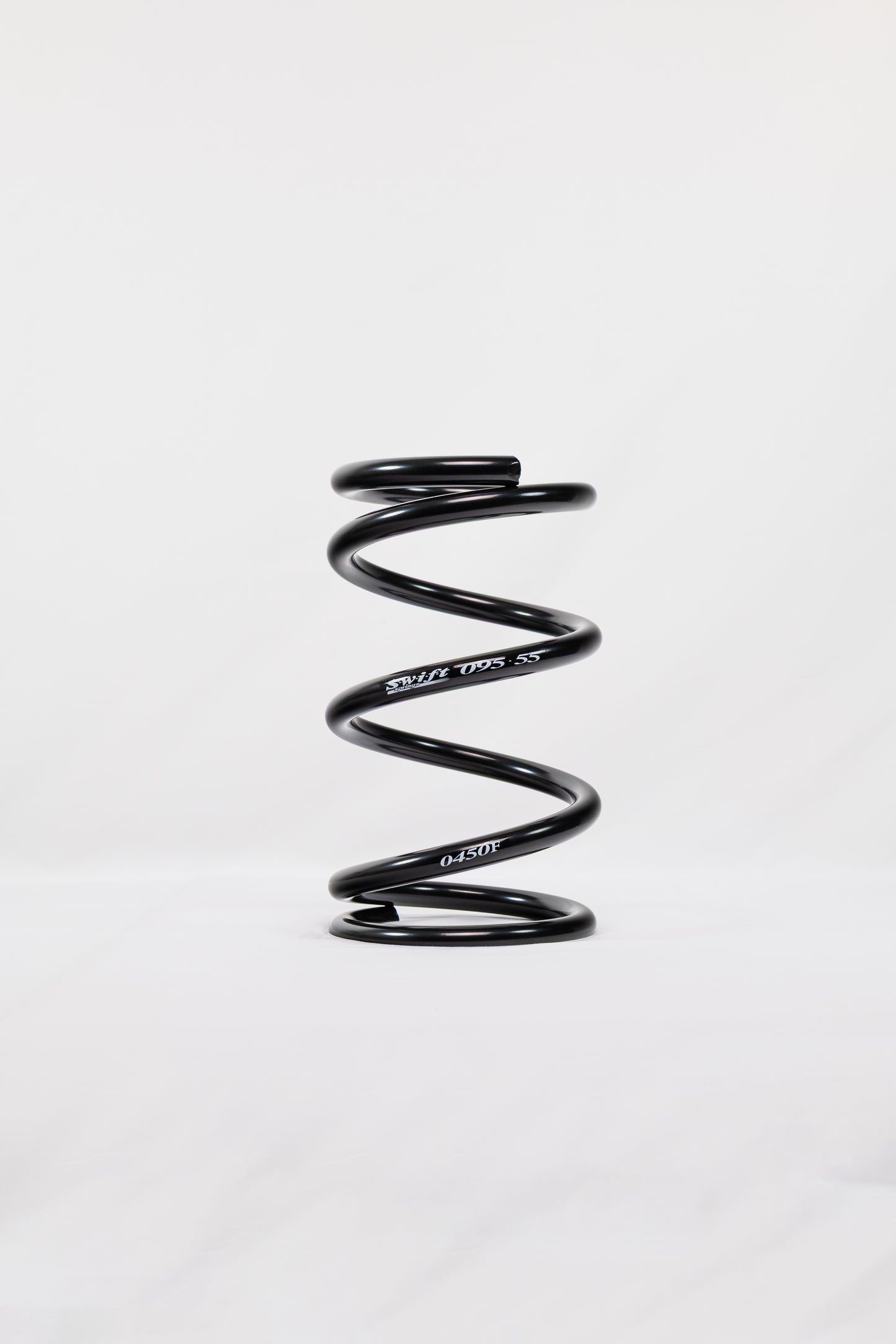 Standard Conventional High Travel Front Spring - 9.5" Length | 5.5" OD | 450lbs/inch - Swift Springs