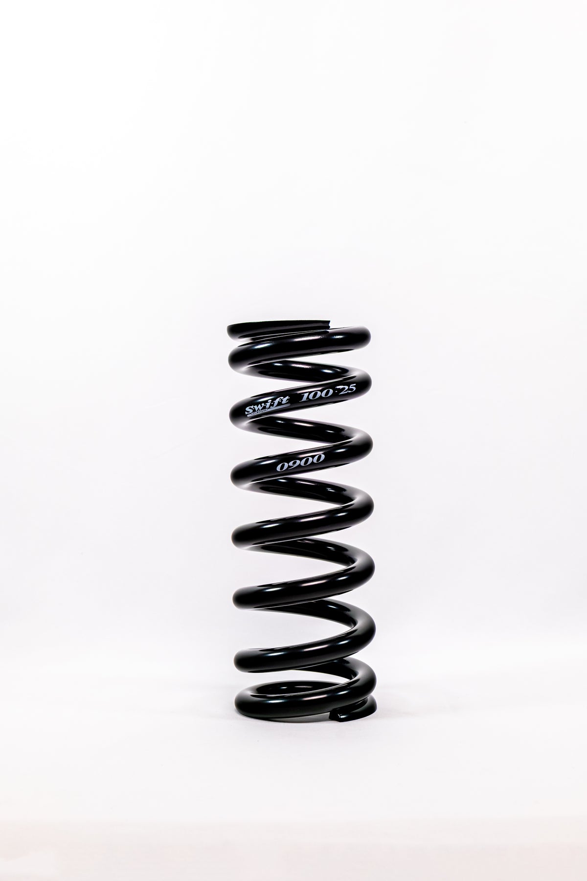 10" length Zero Ride Height Front Spring designed for Late Model Stock in a 900lb spring rate.