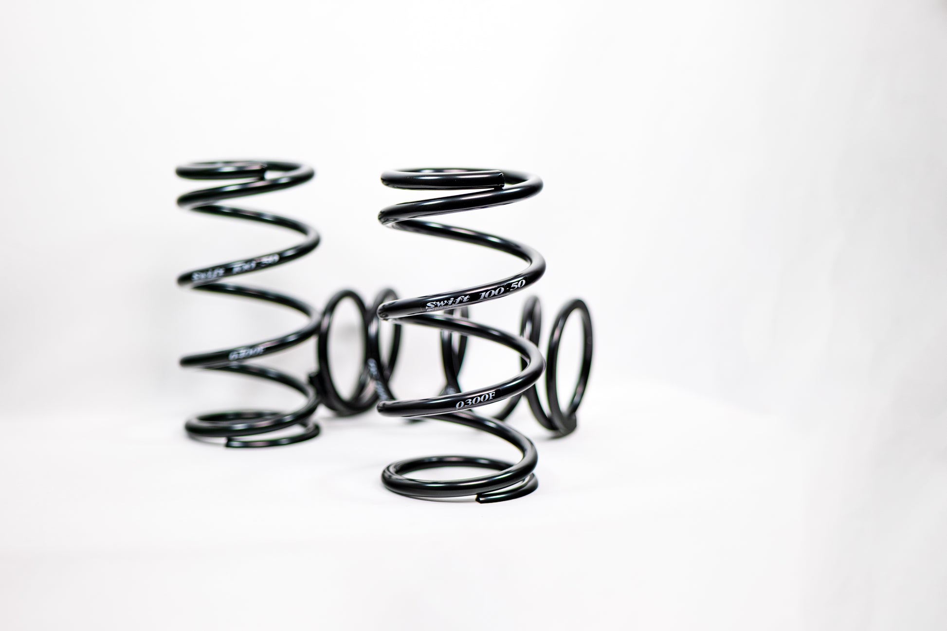 Standard Conventional High Travel Front Spring - 10" Length | 5" OD | 300lbs/inch - Swift Springs