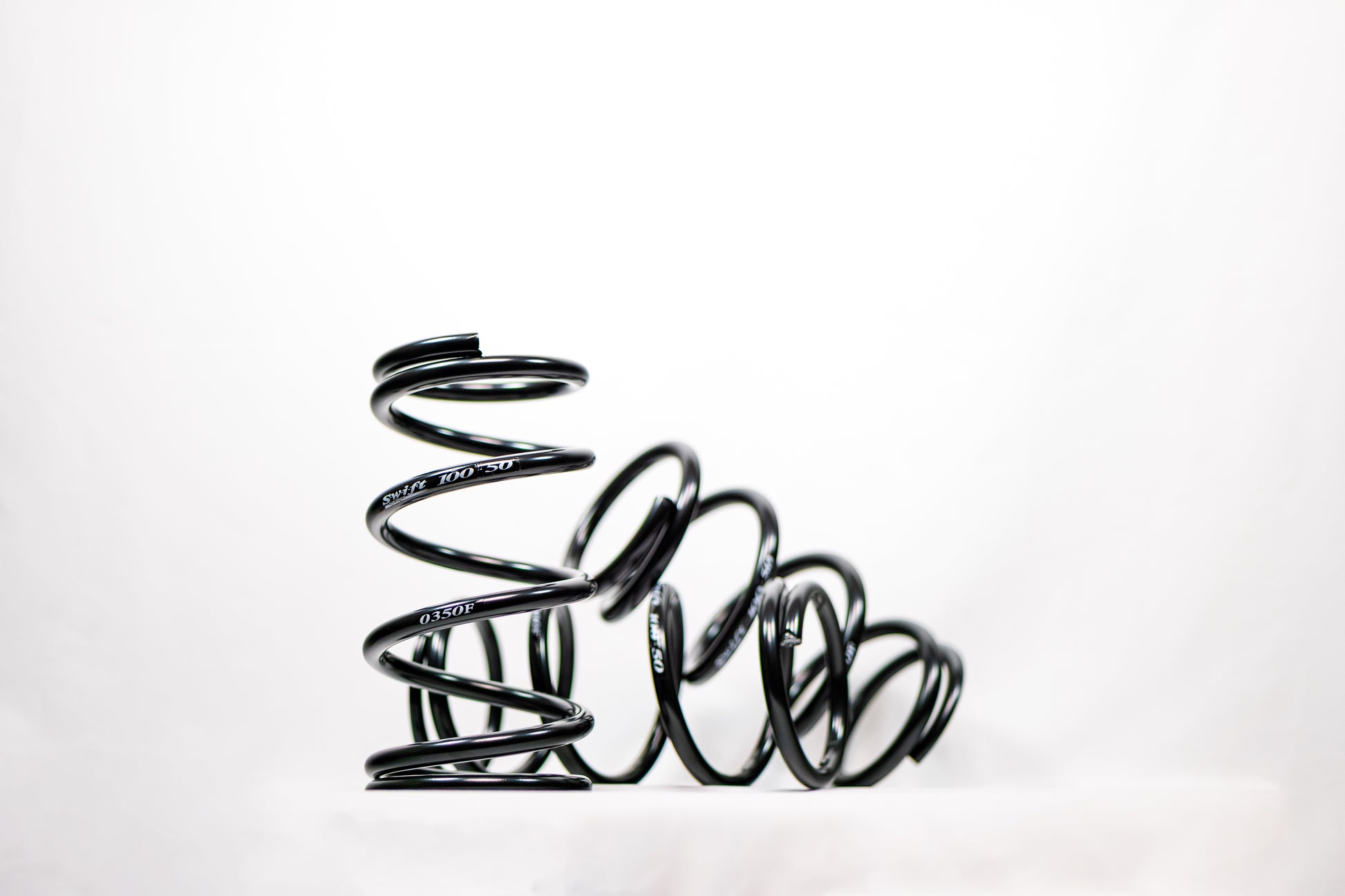 Standard Conventional High Travel Front Spring - 10" Length | 5" OD | 350lbs/inch - Swift Springs