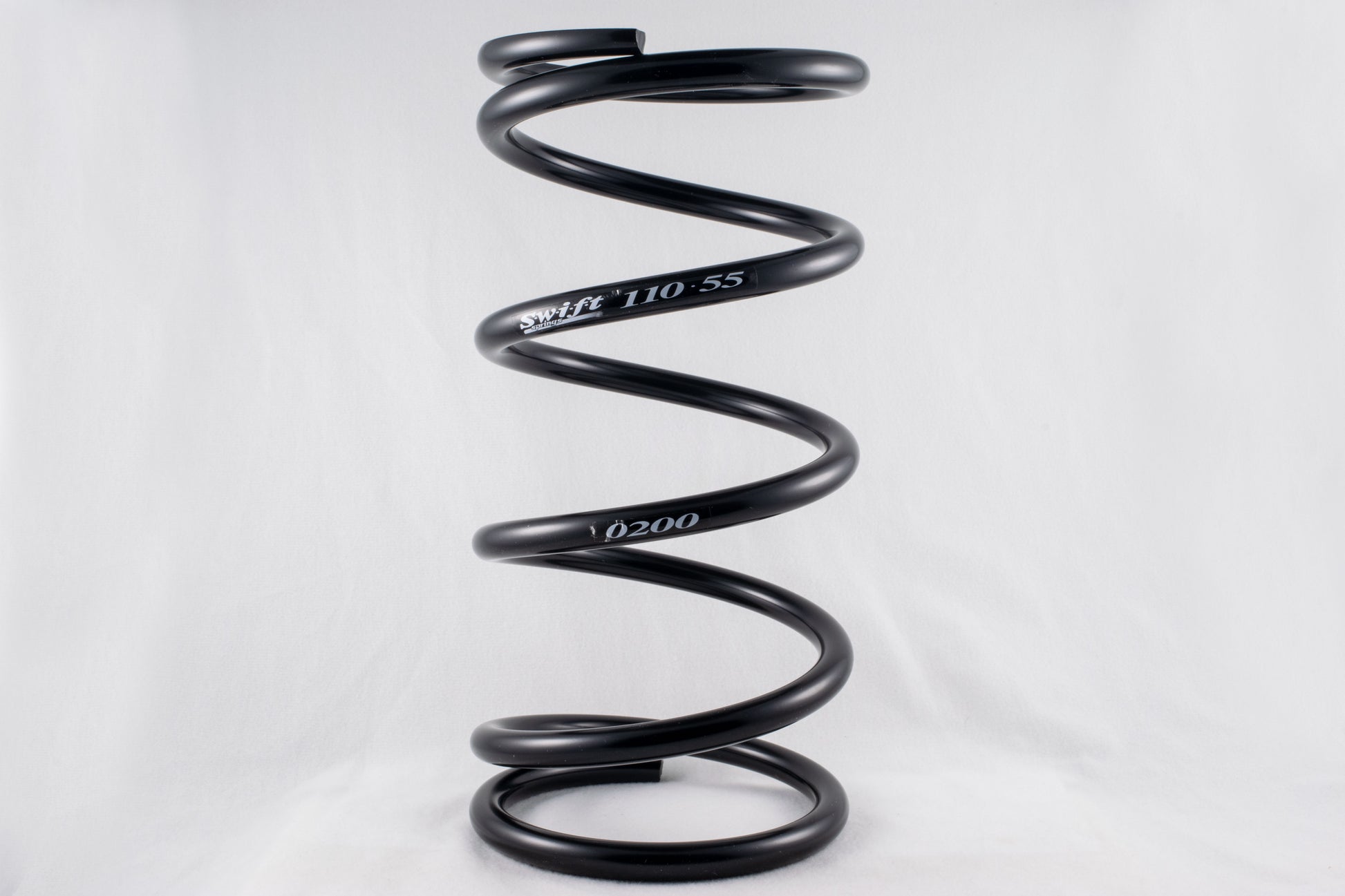 Standard Conventional Front Spring - 11" Length | 5.5" OD | 200lbs/inch - Swift Springs USA