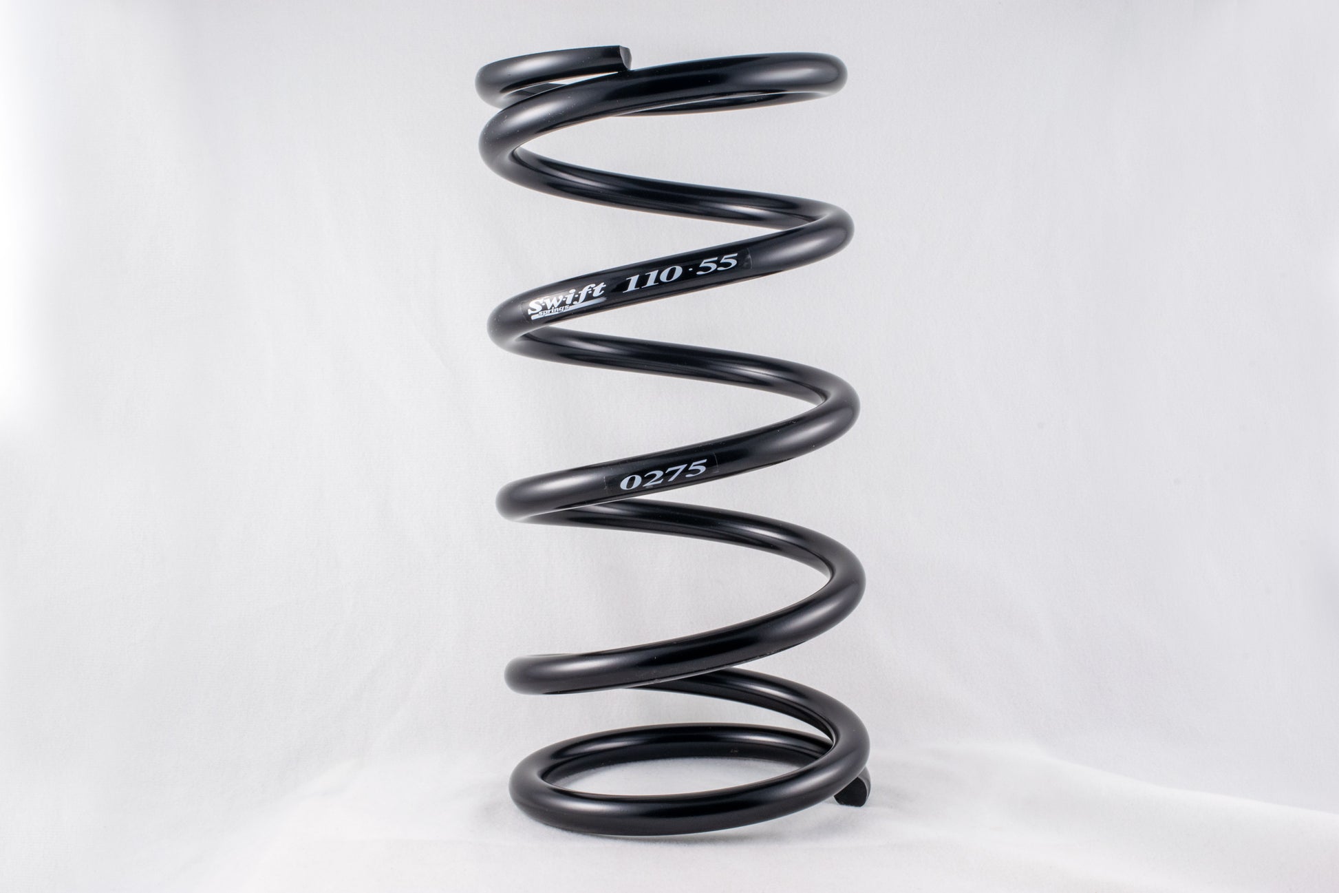 Standard Conventional Front Spring - 11" Length | 5.5" OD | 275lbs/inch - Swift Springs USA