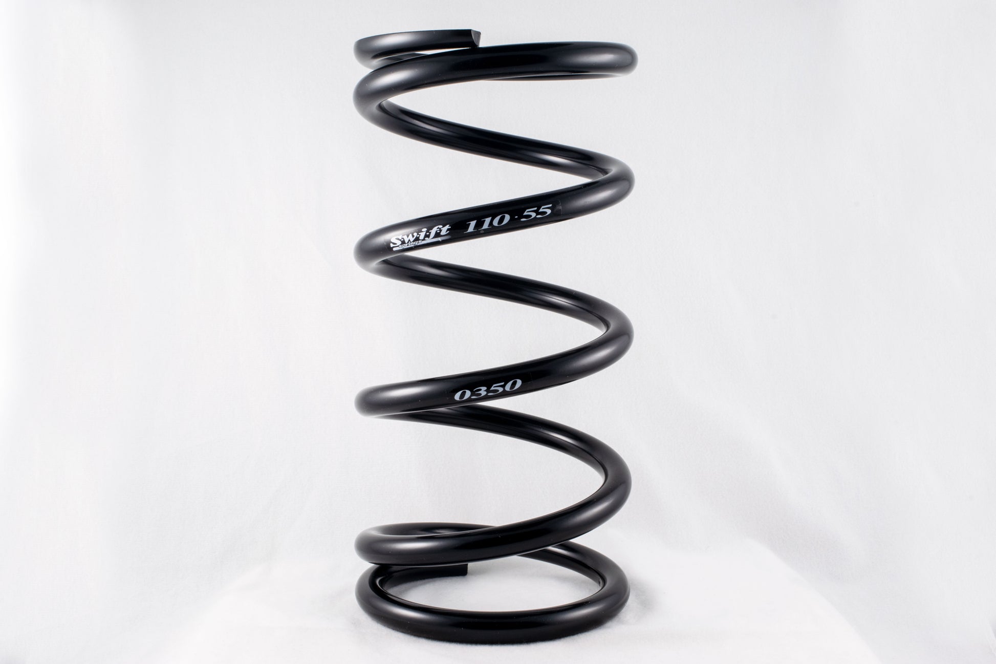 Standard Conventional Front Spring - 11" Length | 5.5" OD | 350lbs/inch - Swift Springs USA