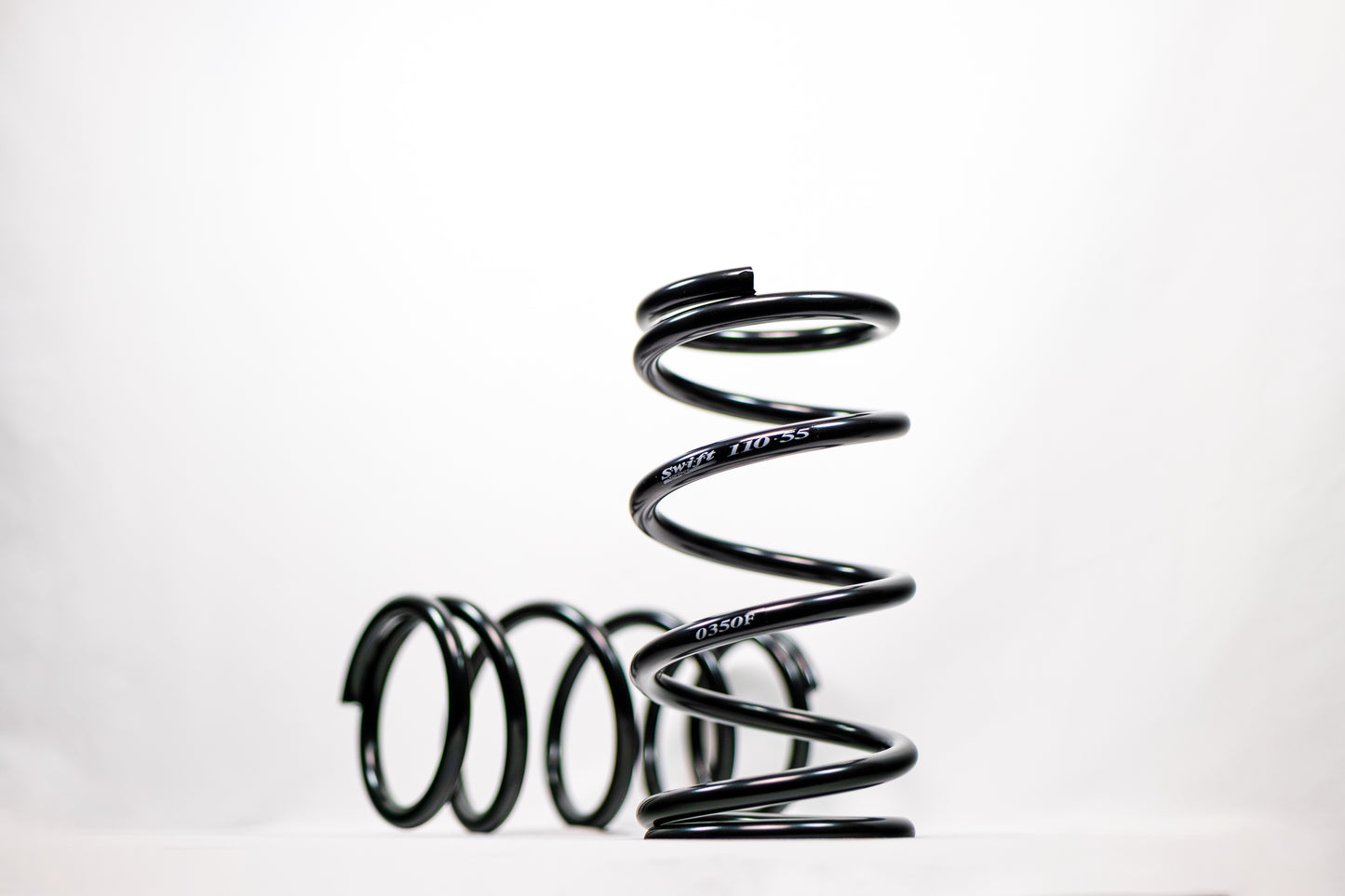 Standard Conventional High Travel Front Spring - 11" Length | 5.5" OD | 350lbs/inch - Swift Springs