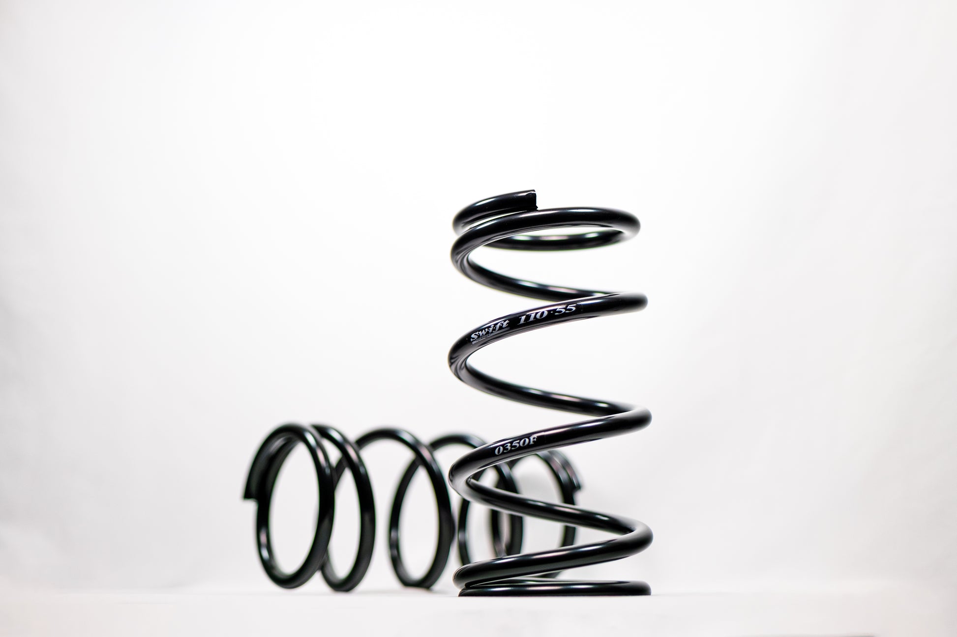 Standard Conventional High Travel Front Spring - 11" Length | 5.5" OD | 350lbs/inch - Swift Springs