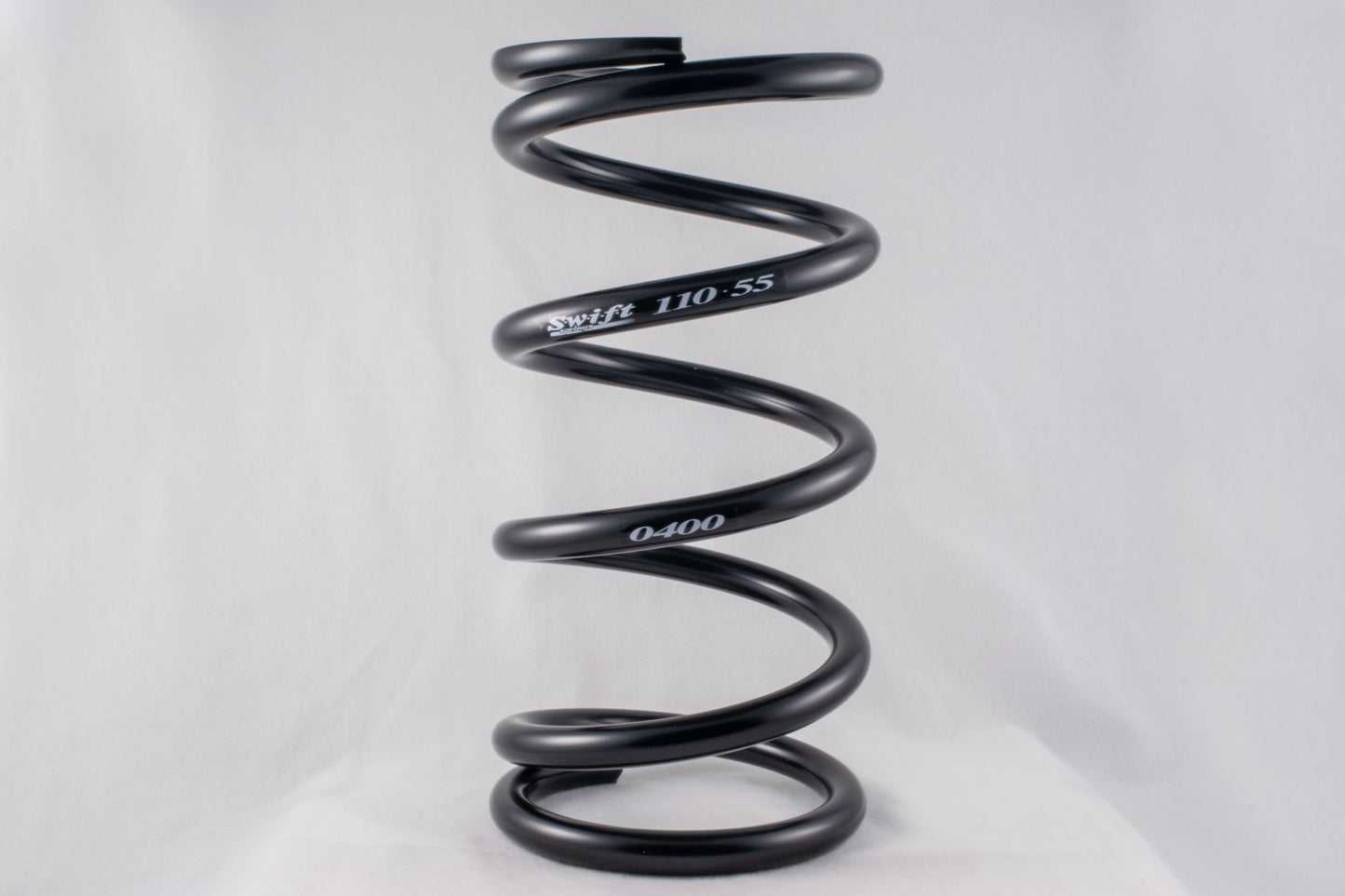 Standard Conventional Front Spring - 11" Length | 5.5" OD | 400lbs/inch - Swift Springs USA