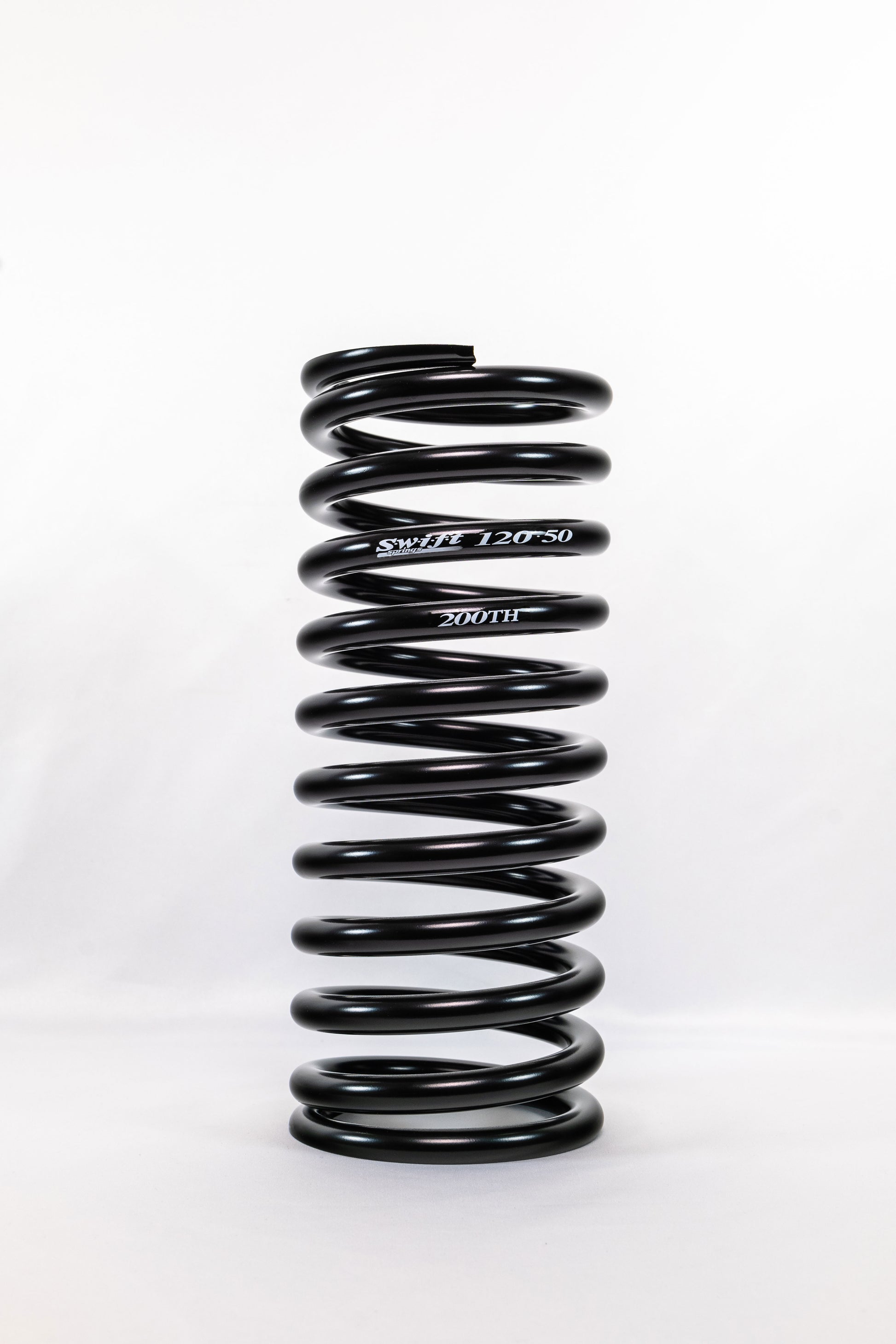 Standard Conventional Tight Helix Spring - 12" Length | 5" OD | 200lbs/inch - Swift Springs USA