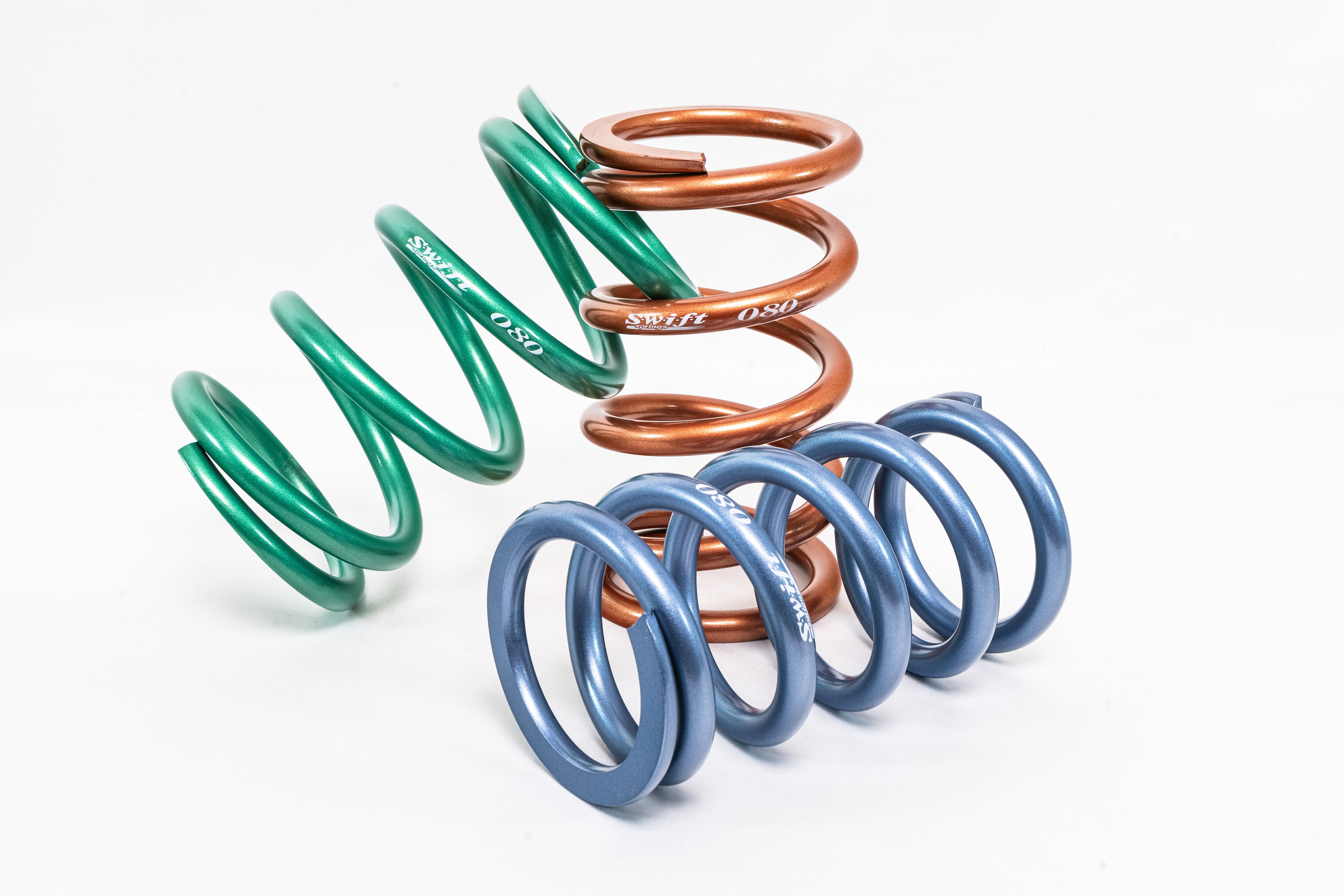 Swift Springs ID 1.88" Standard Coilover Spring – Straight Type, 8" Length, Various Rates Available