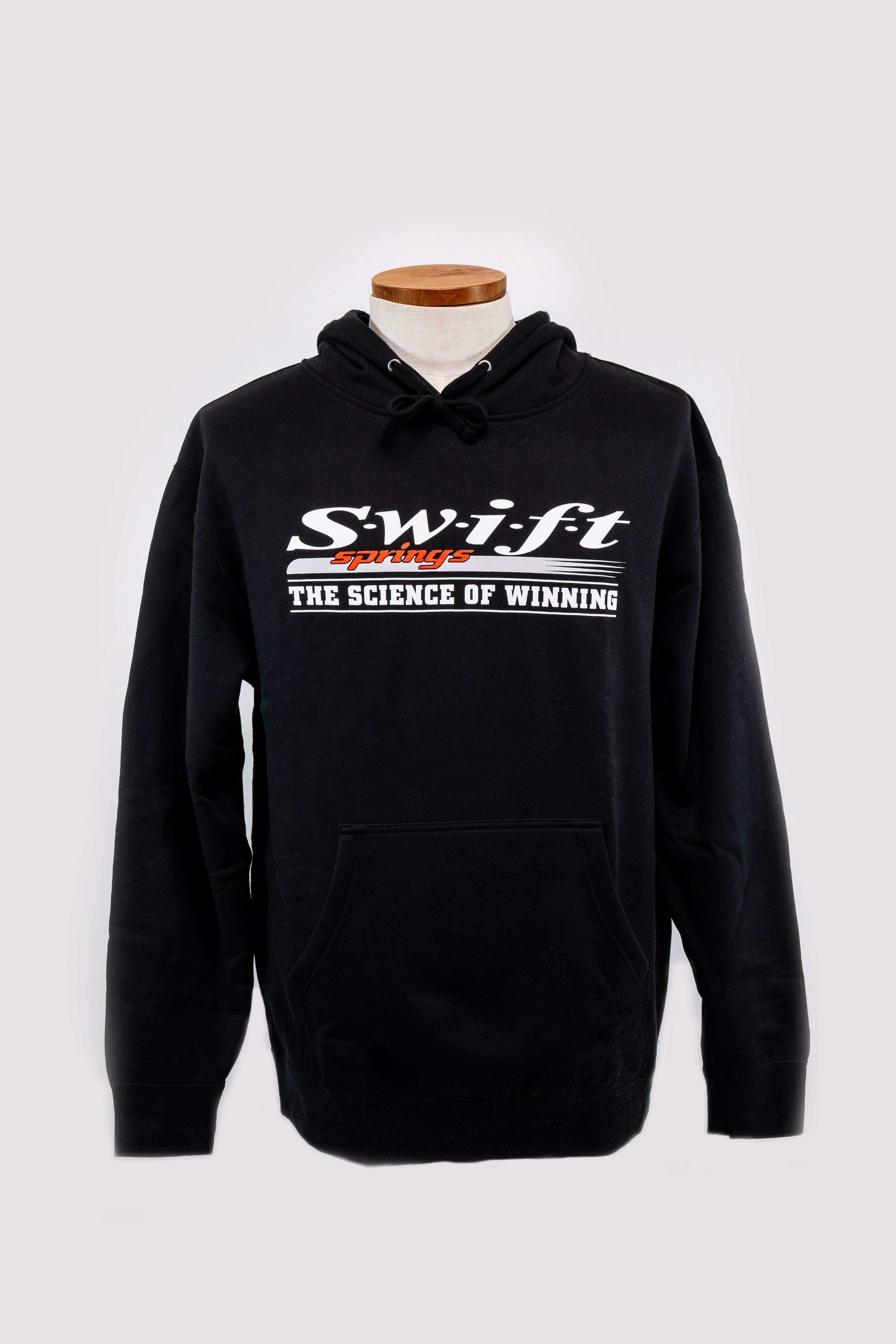 Swift Springs Hoodie – Official Team Logo | Black or Gunmetal