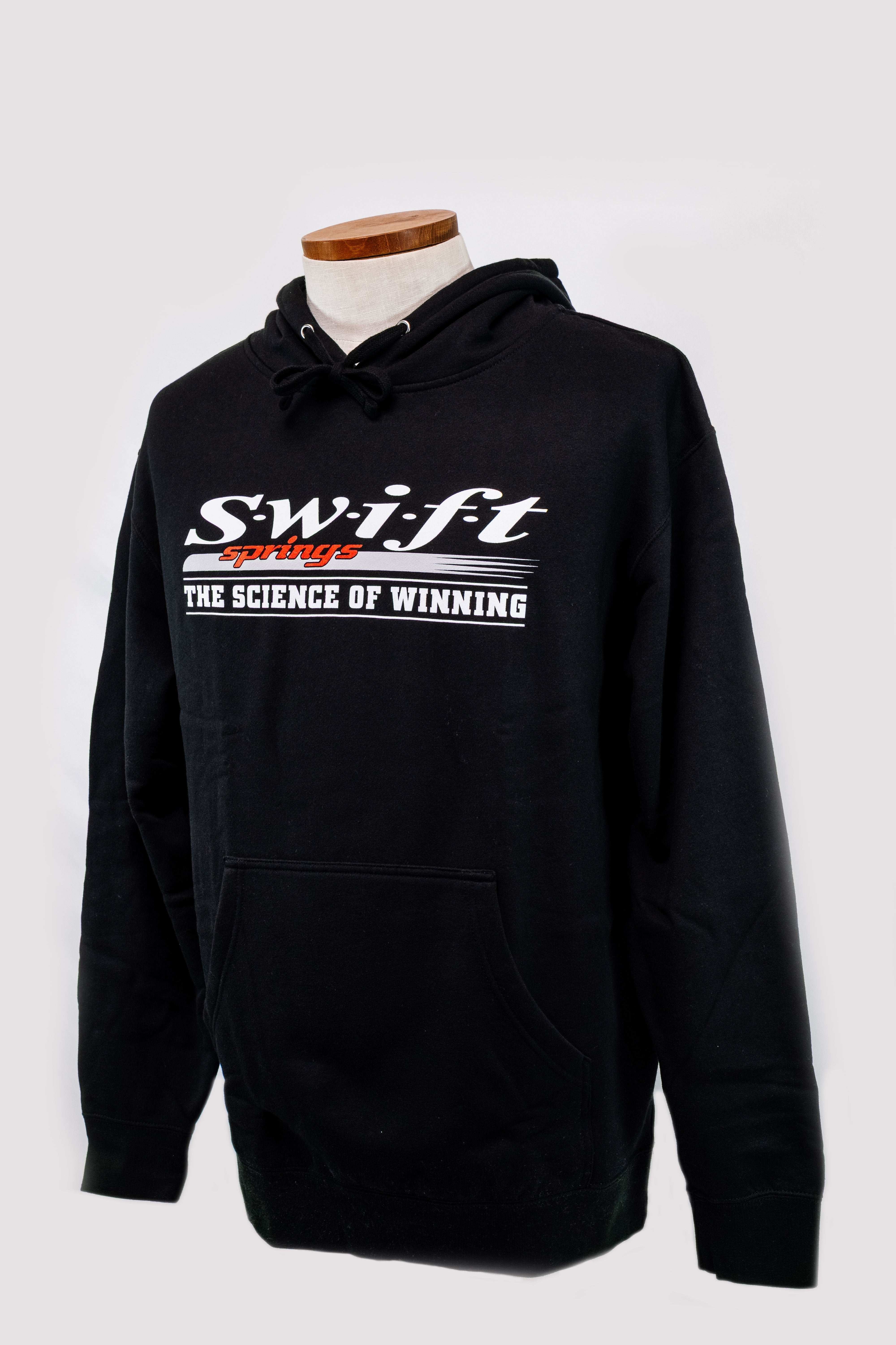 Swift Springs Hoodie – Official Team Logo | Black or Gunmetal