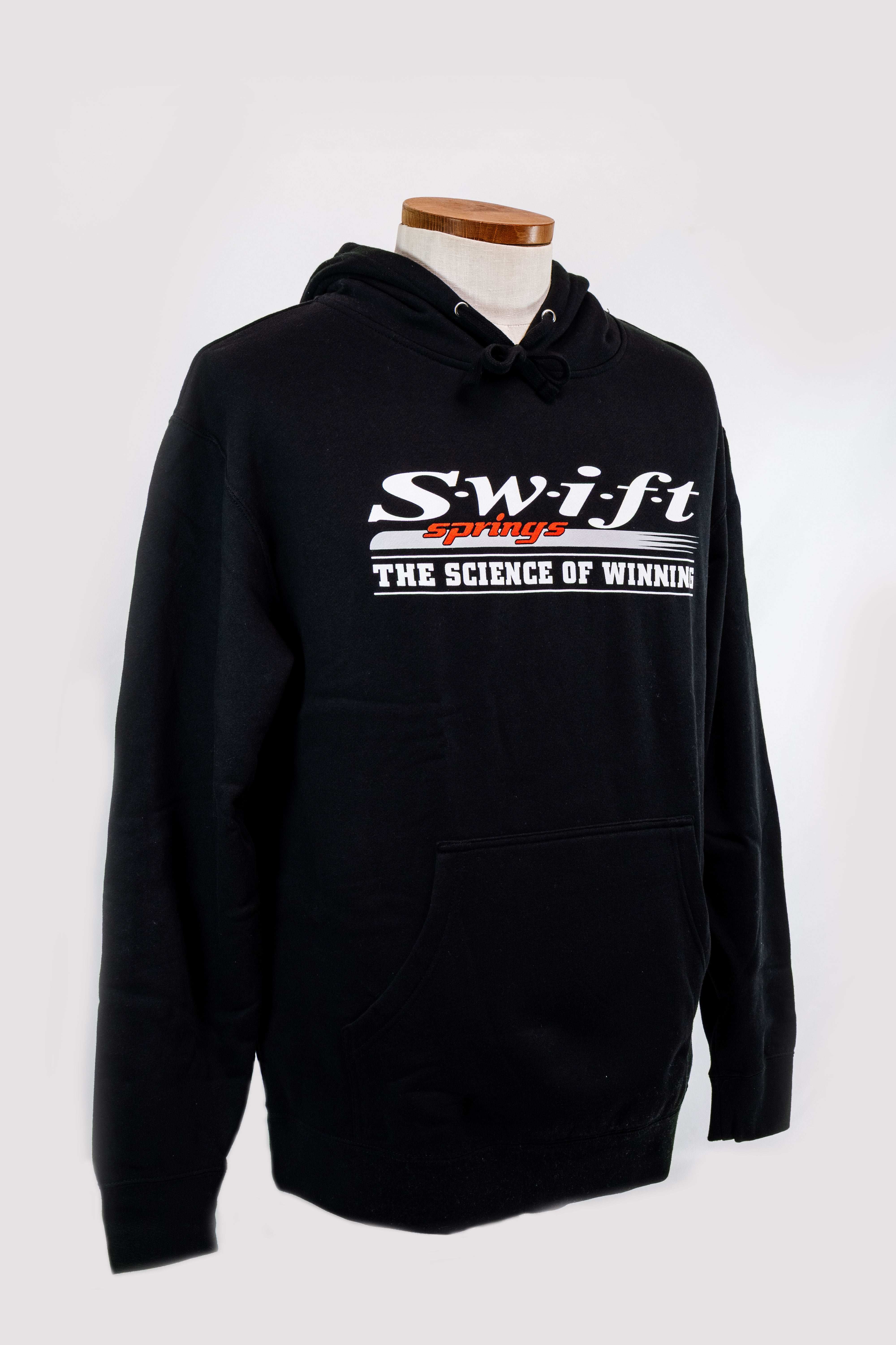 Swift Springs Hoodie – Official Team Logo | Black or Gunmetal