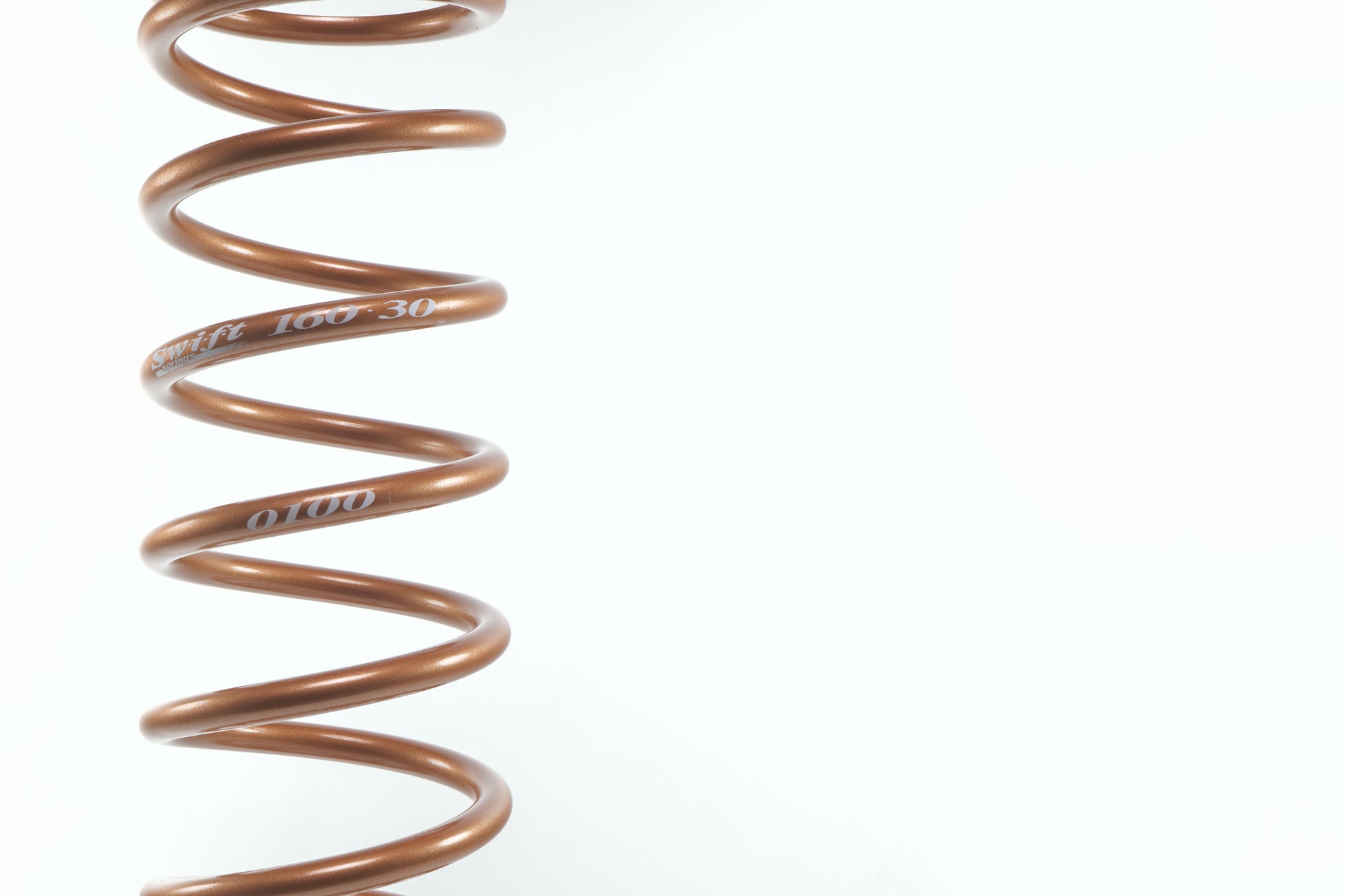 Standard Coilover Bulletproof Spring - 16" Length | 3" ID | 100lbs/inch - Swift Springs USA