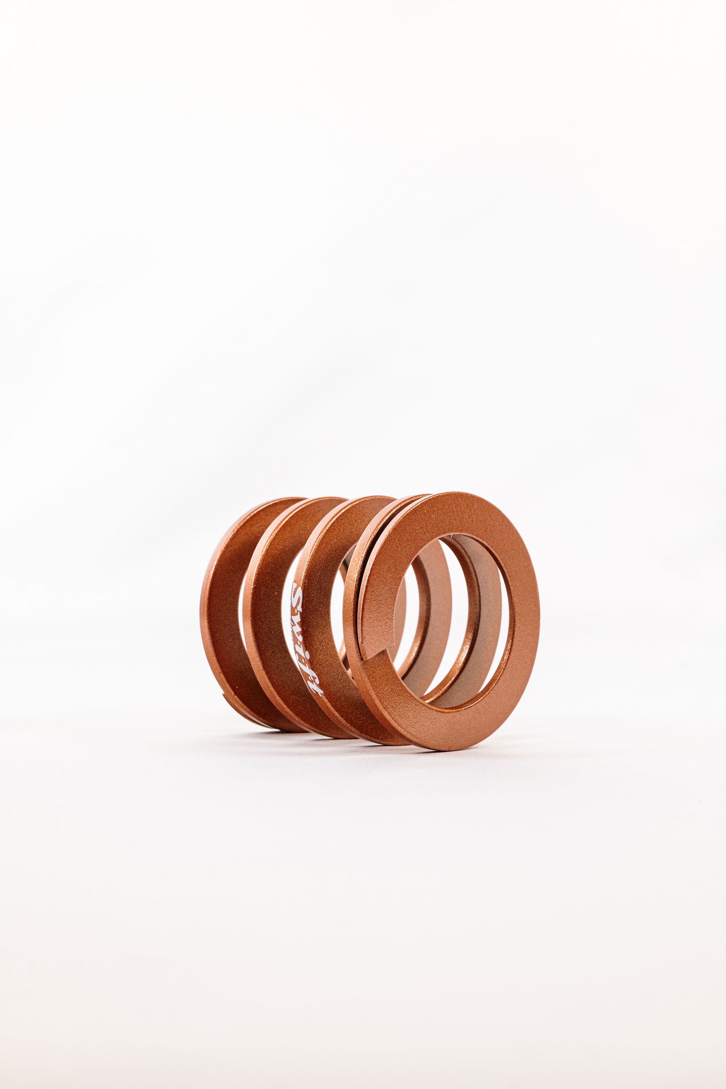 Flat Wire Bump Spring - 2.25" Length | 2.3" OD | 200lbs/inch - Swift Springs USA